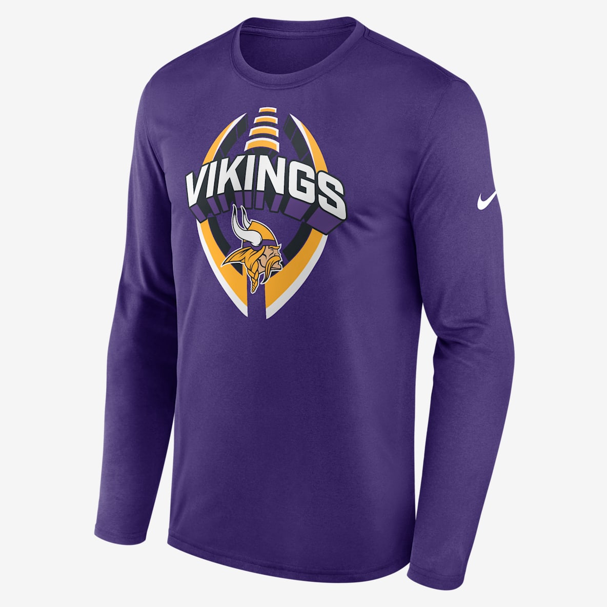 Minnesota Vikings Legend Icon Men's Nike Dri-FIT NFL Long-Sleeve T-Shirt