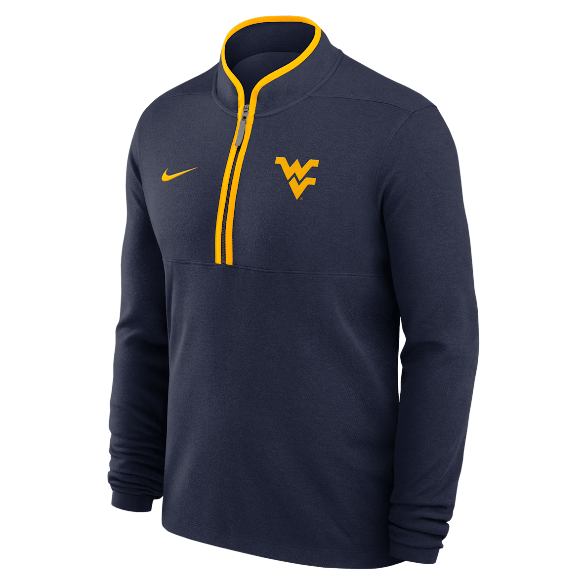 West Virginia Victory West Virginia Victory Men's Nike Dri-FIT College 1/2-Zip Long-Sleeve Top