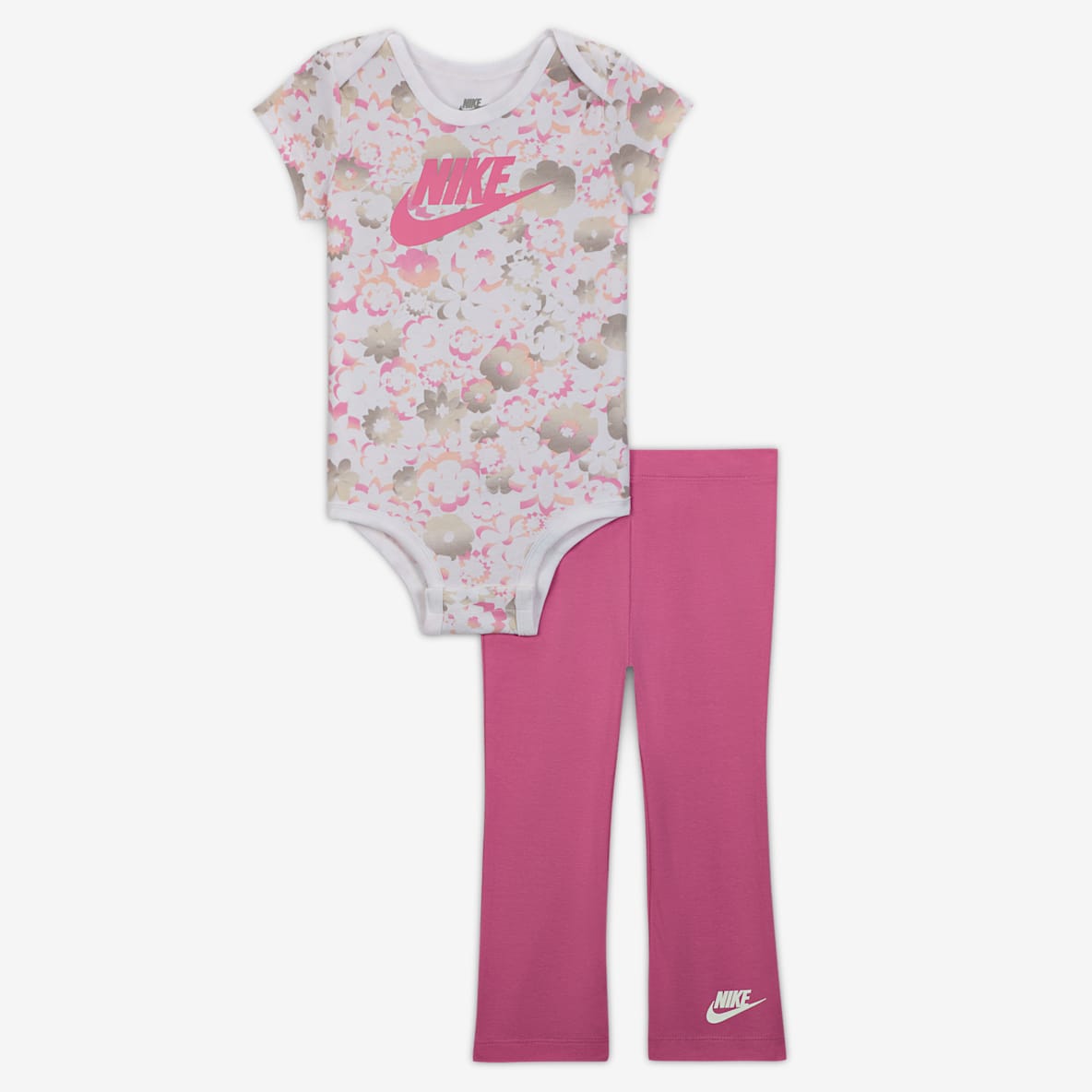 Nike Flow-Ral Baby 2-Piece Bodysuit and Leggings Set