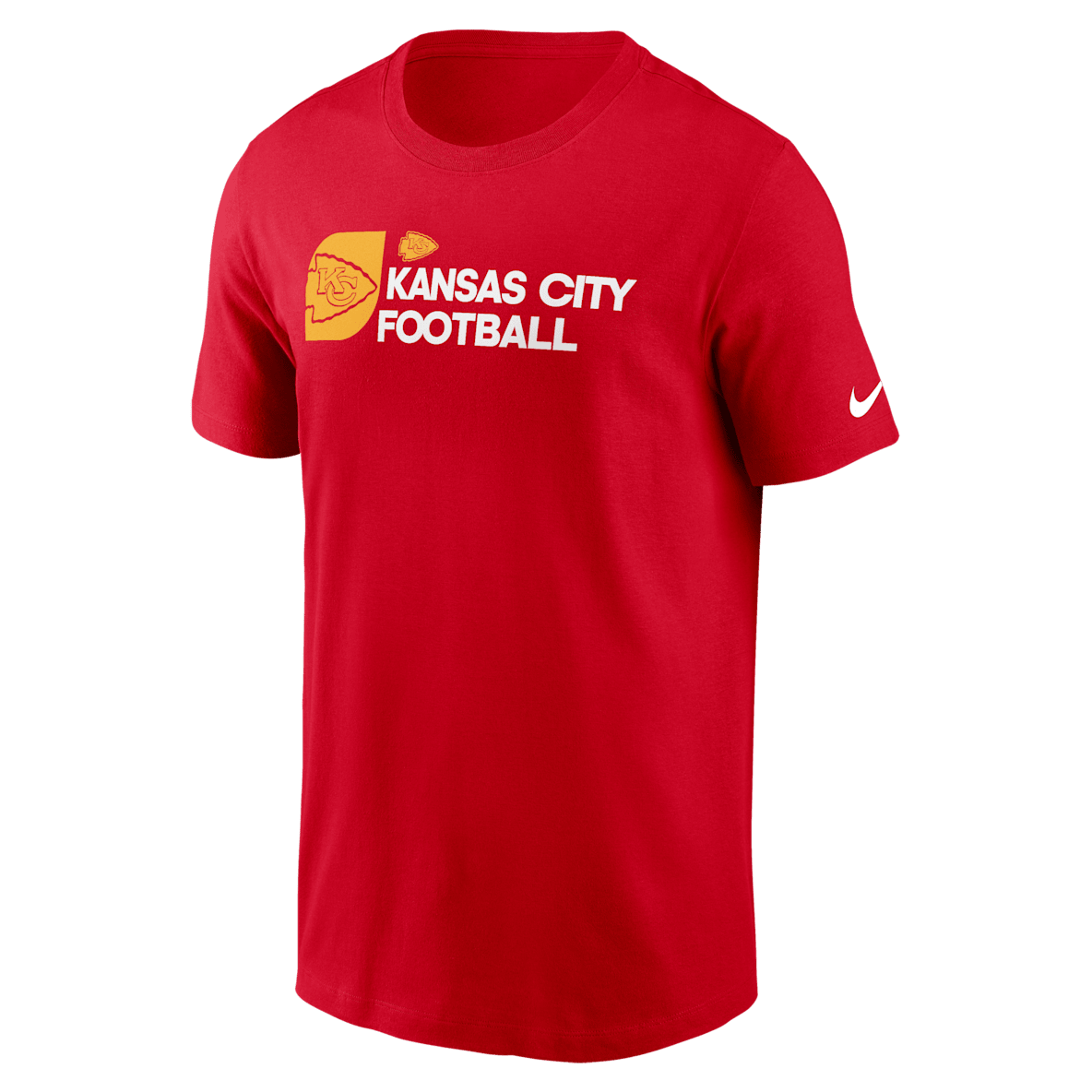 Kansas City Chiefs Team Outline Essential T-Shirt Men's Nike NFL T-Shirt