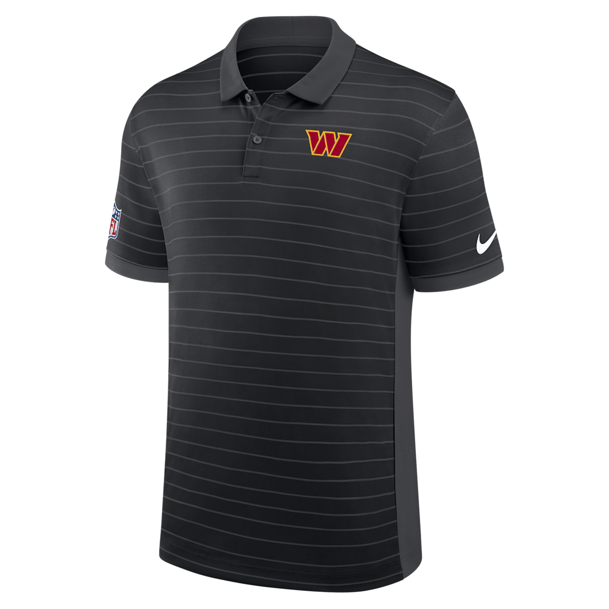 Washington Commanders Sideline Victory Stripe Washington Commanders Sideline Victory Stripe Men's Nike Dri-FIT NFL Polo