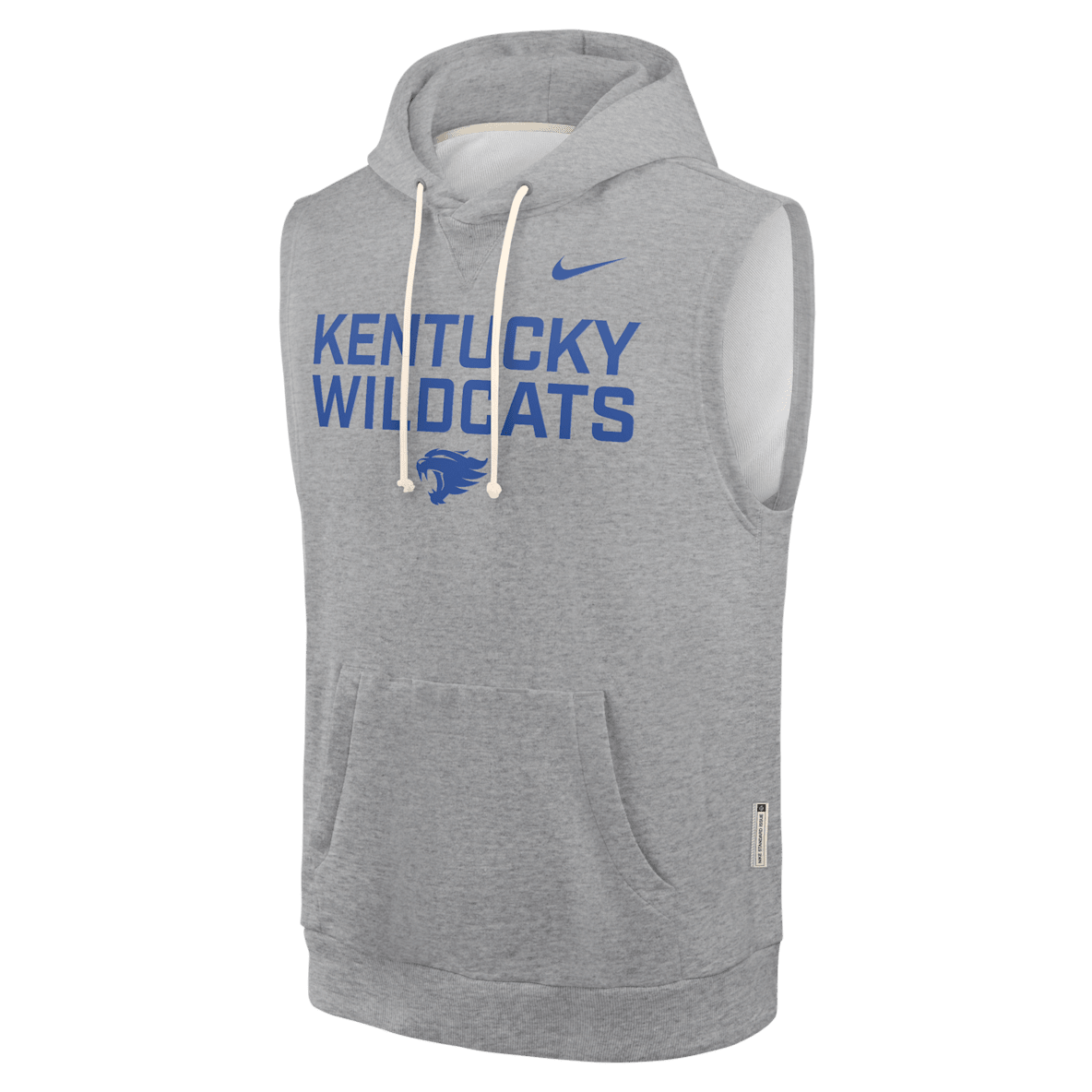 Kentucky Sideline Kentucky Sideline Sudadera con gorro sin cierre sin mangas universitaria Nike Dri-FIT para hombre
