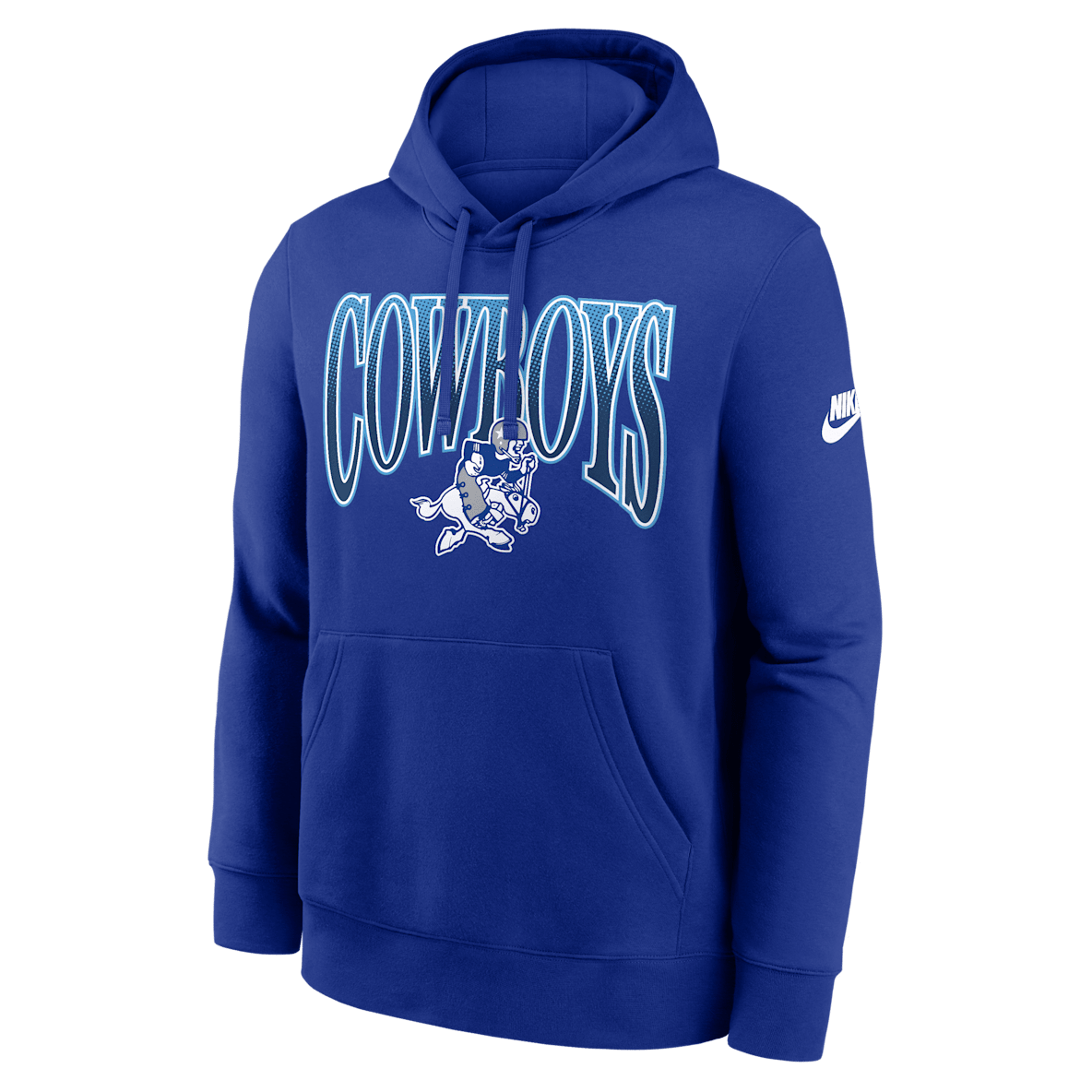 Dallas Cowboys Primetime Logo Club Dallas Cowboys Primetime Logo Club Men's Nike NFL Pullover Hoodie