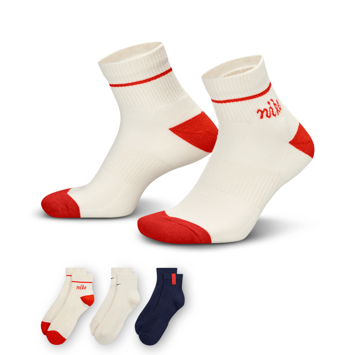 Nike Everyday Plus Nike Everyday Plus Enkelsokken met demping (3 paar)
