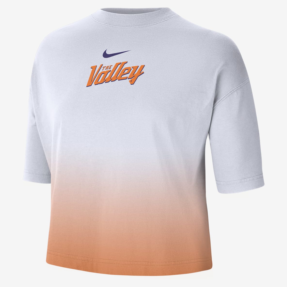 Phoenix Suns Courtside City Edition Premium Women's Nike NBA Boxy T-Shirt