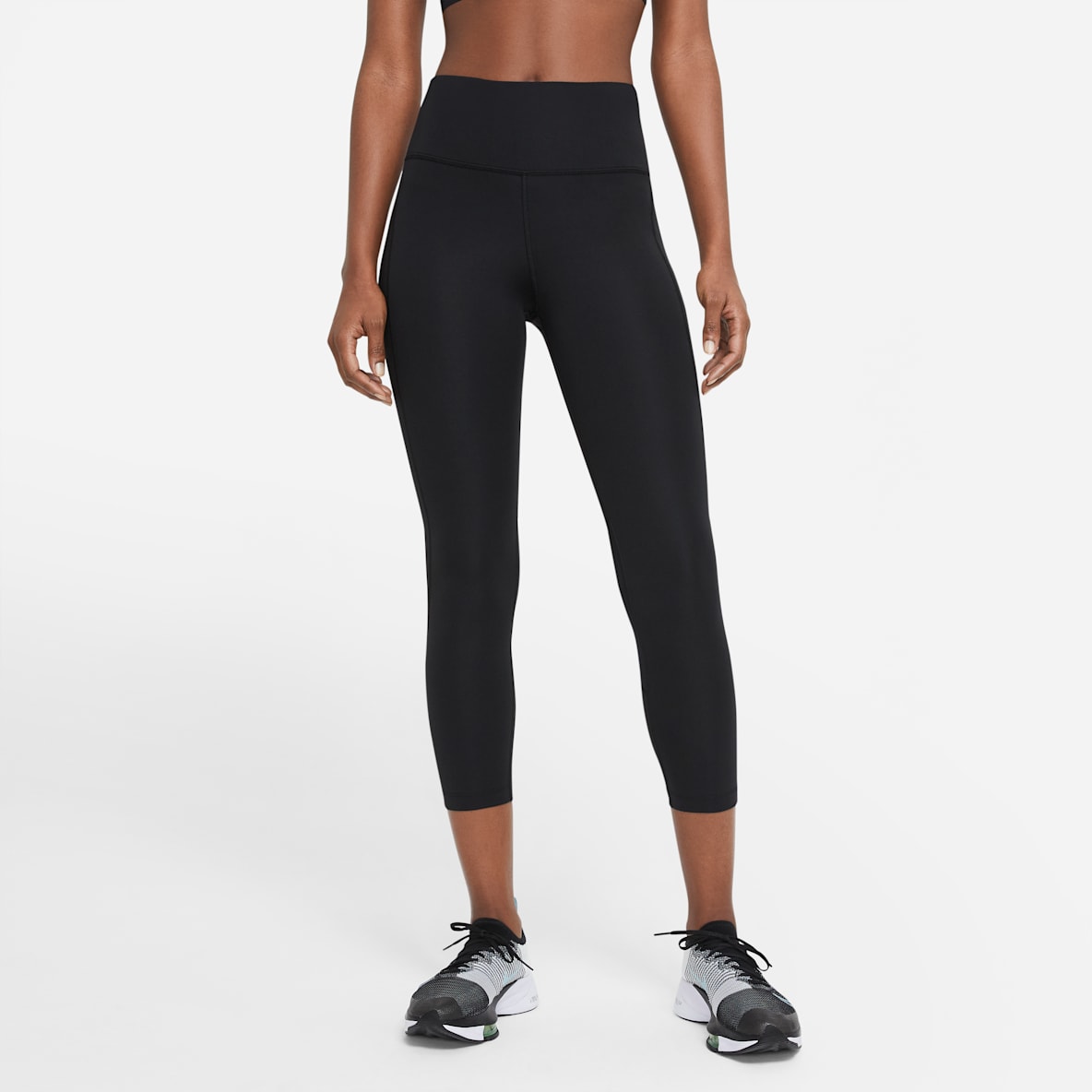Nike Fast Nike Fast Leggings de correr de tiro medio cropped para mujer