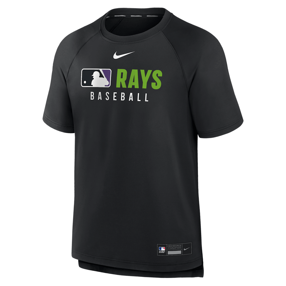 Tampa Bay Rays Authentic Collection Pregame Tampa Bay Rays Authentic Collection Pregame Playera Nike Dri-FIT de la MLB para hombre