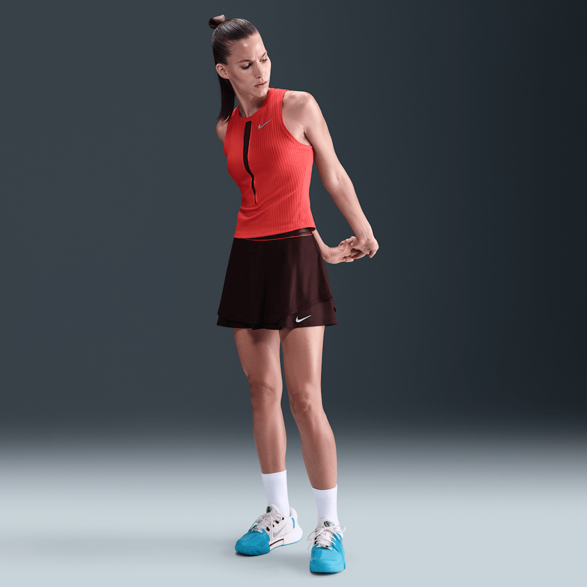 NikeCourt Slam NikeCourt Slam Women's Dri-FIT High-Waisted Tennis Skirt