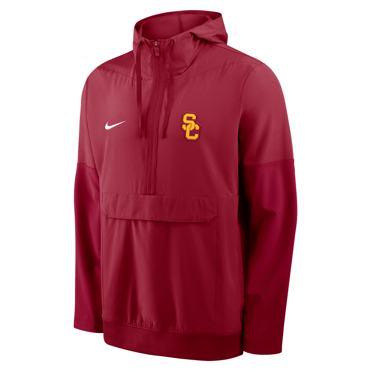 USC Anorak USC Anorak Men's Nike College 1/2-Zip Hooded Jacket