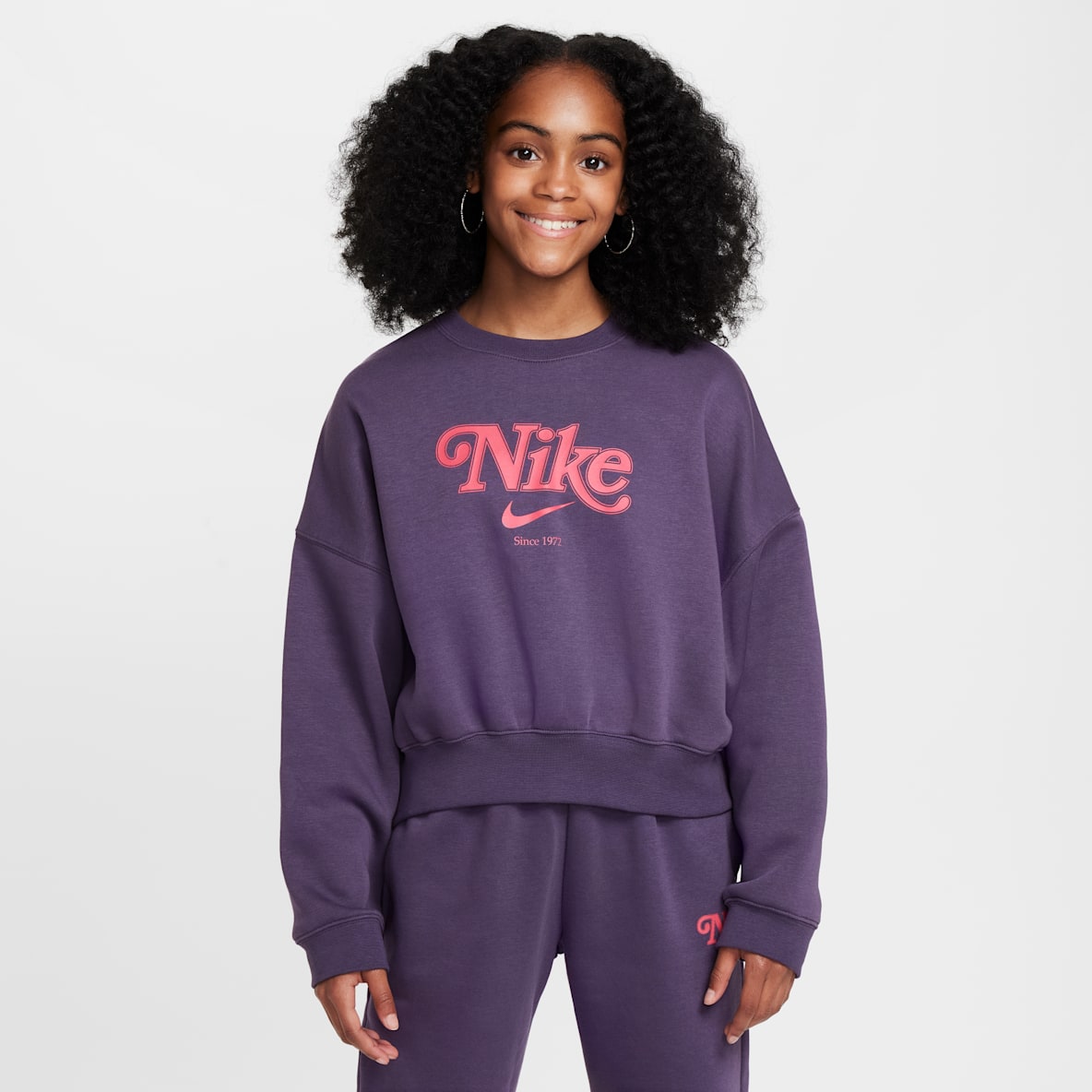 Nike Sportswear Nike Sportswear Girls' Cropped Fleece Sweatshirt