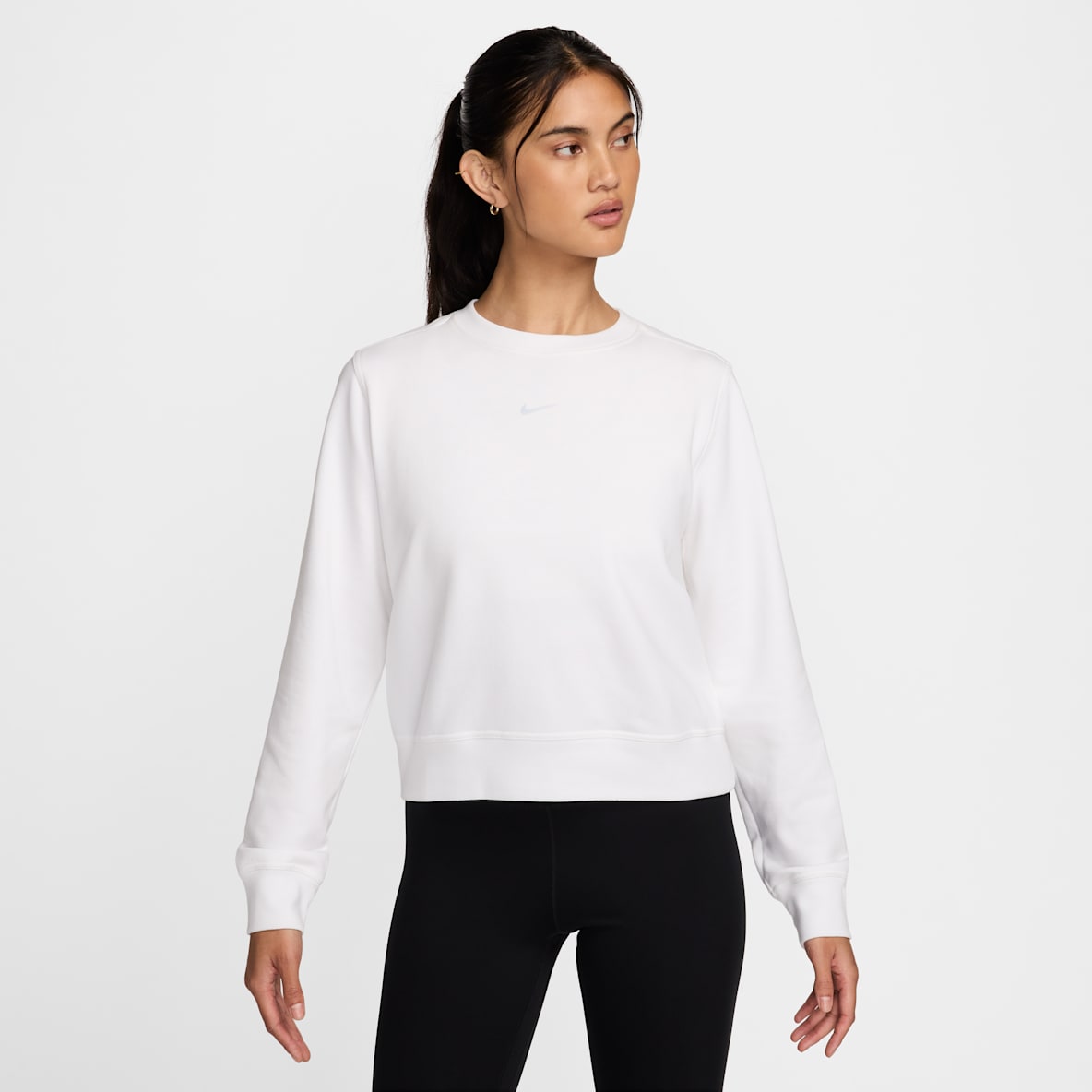 Nike Dri-FIT One Women's Crew-Neck French Terry Sweatshirt