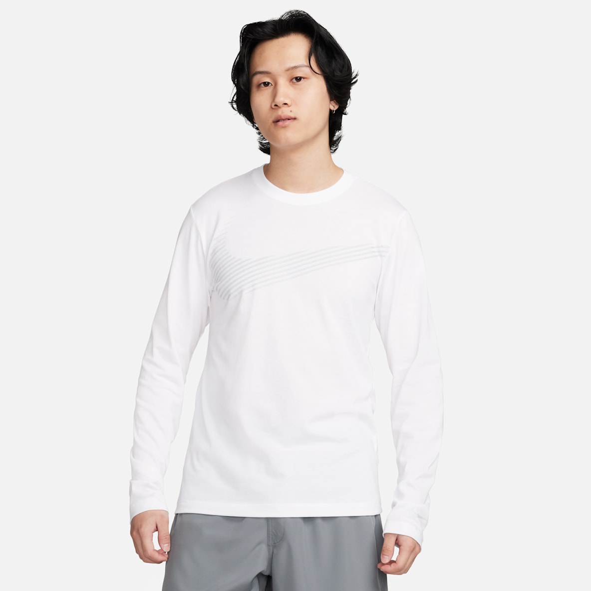 Nike Nike メンズ Dri-FIT ロングスリーブ フィットネス Tシャツ