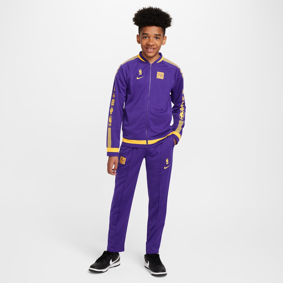Los Angeles Lakers Starting 5 Los Angeles Lakers Starting 5 Older Kids' Nike Dri-FIT NBA Tracksuit