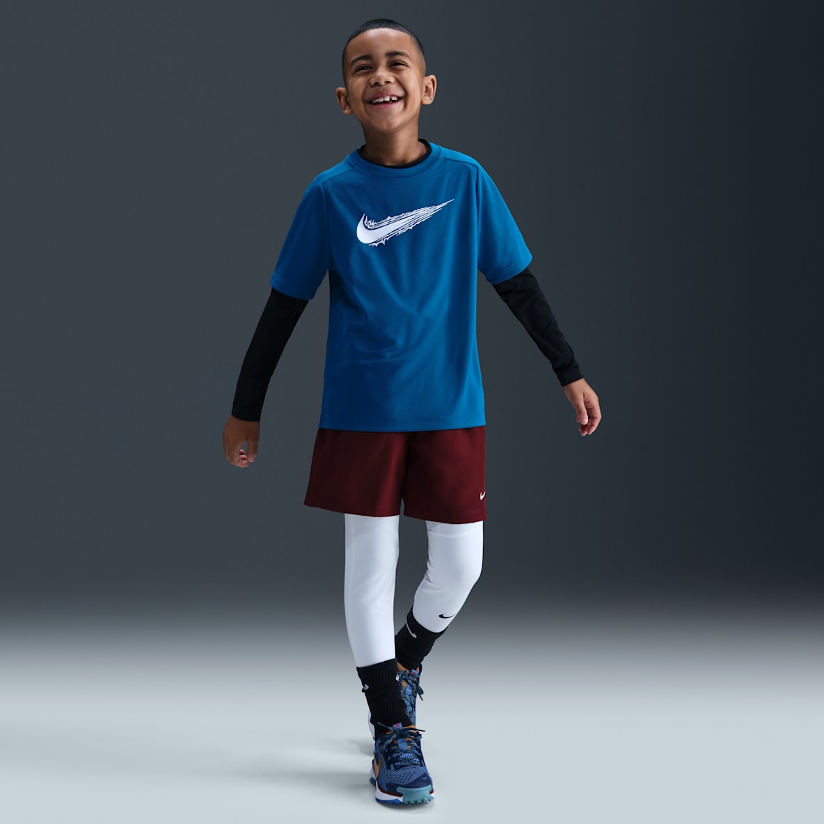 Nike Pro Nike Pro Big Kids' (Boys') Dri-FIT Tights