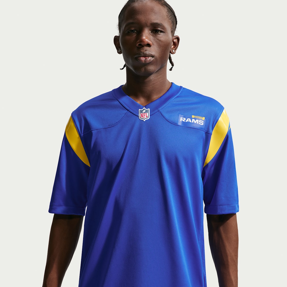 Los Angeles Rams Jersey de juego Nike para hombre