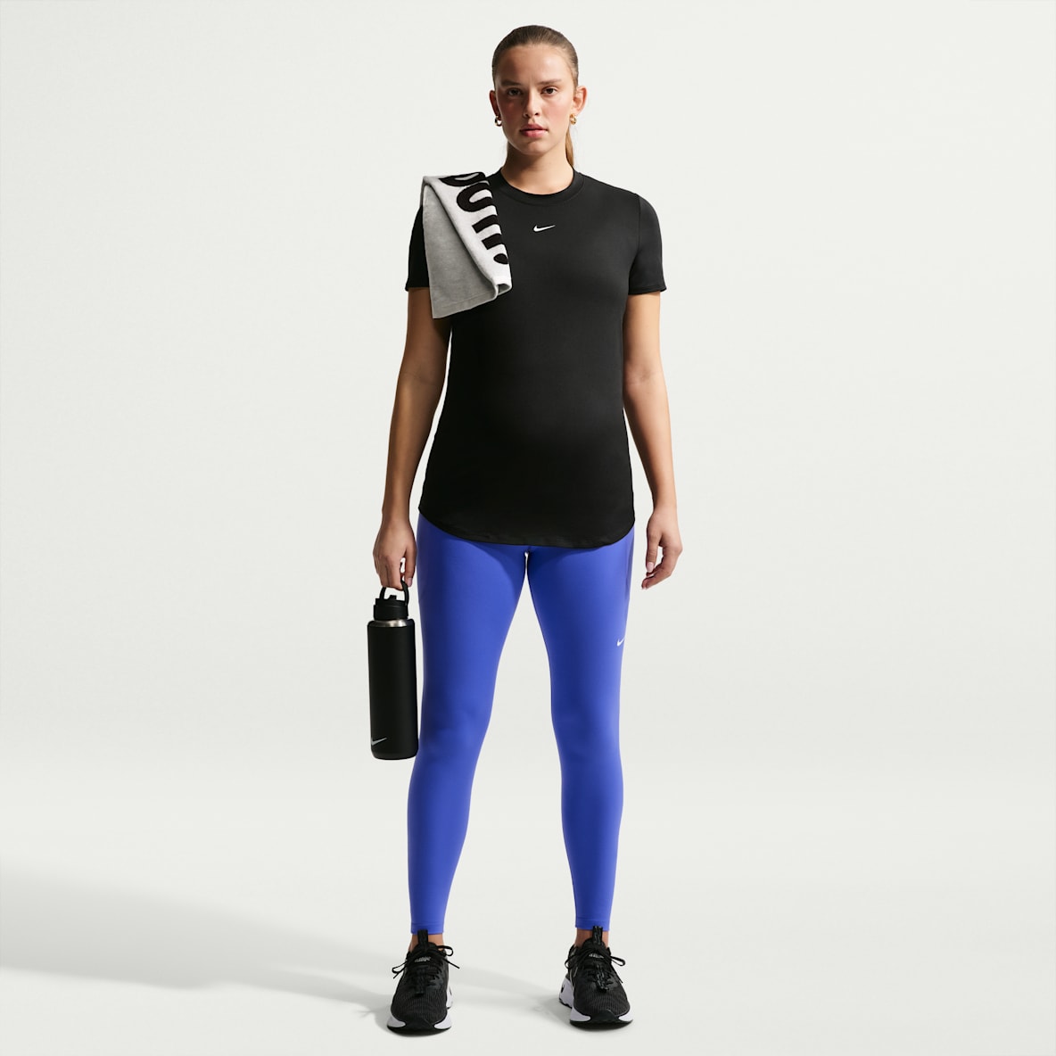 Nike (M) One Women's High-Waisted 7/8 Leggings with Pockets (Maternity)
