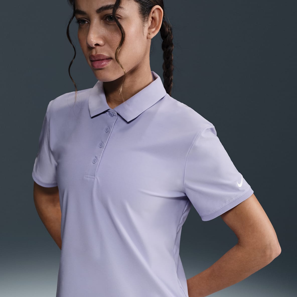 Nike Victory Nike Victory Polo de golf de manga corta Dri-FIT para mujer