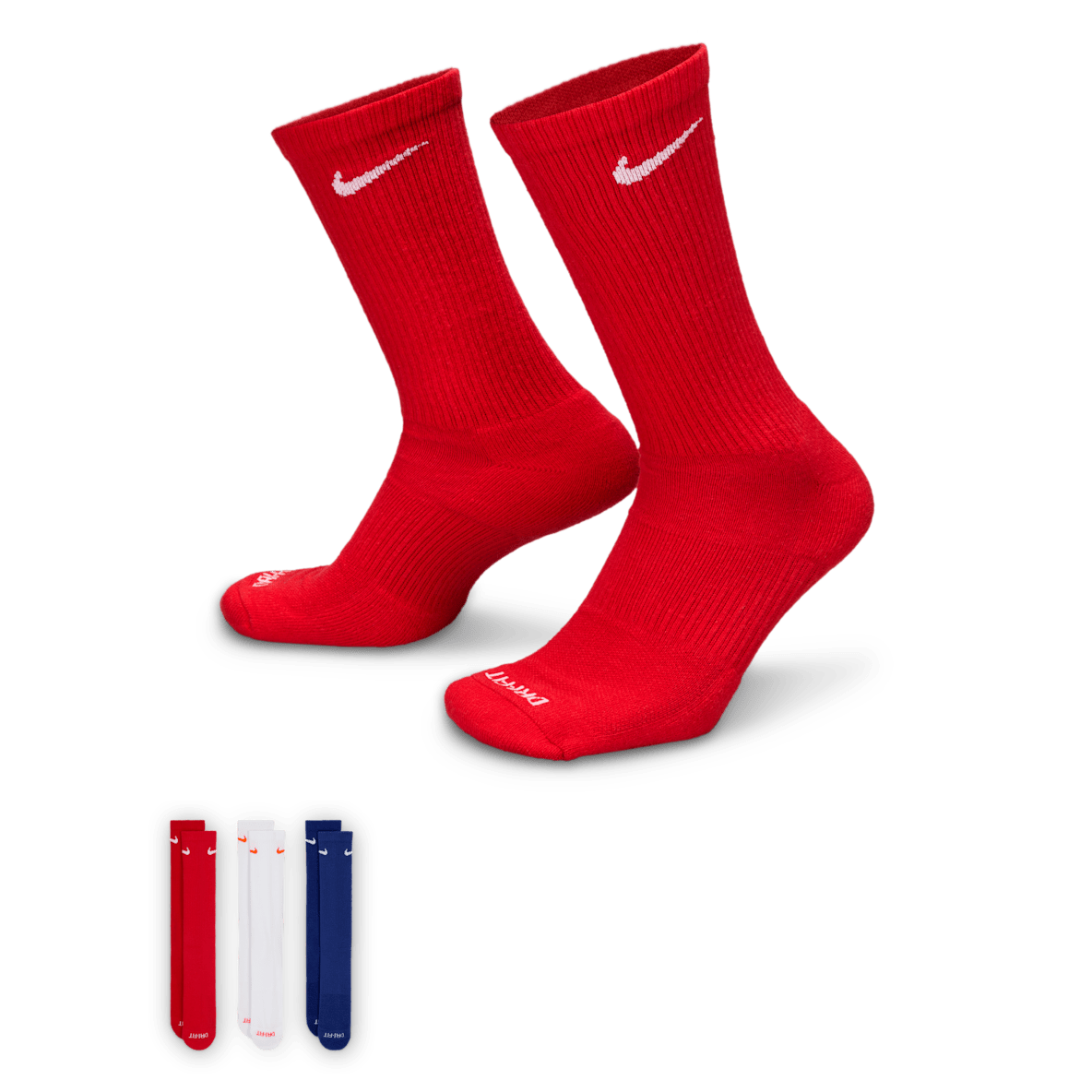 Nike Everyday Plus Cushioned Nike Everyday Plus Cushioned Training Crew Socks (3 Pairs)