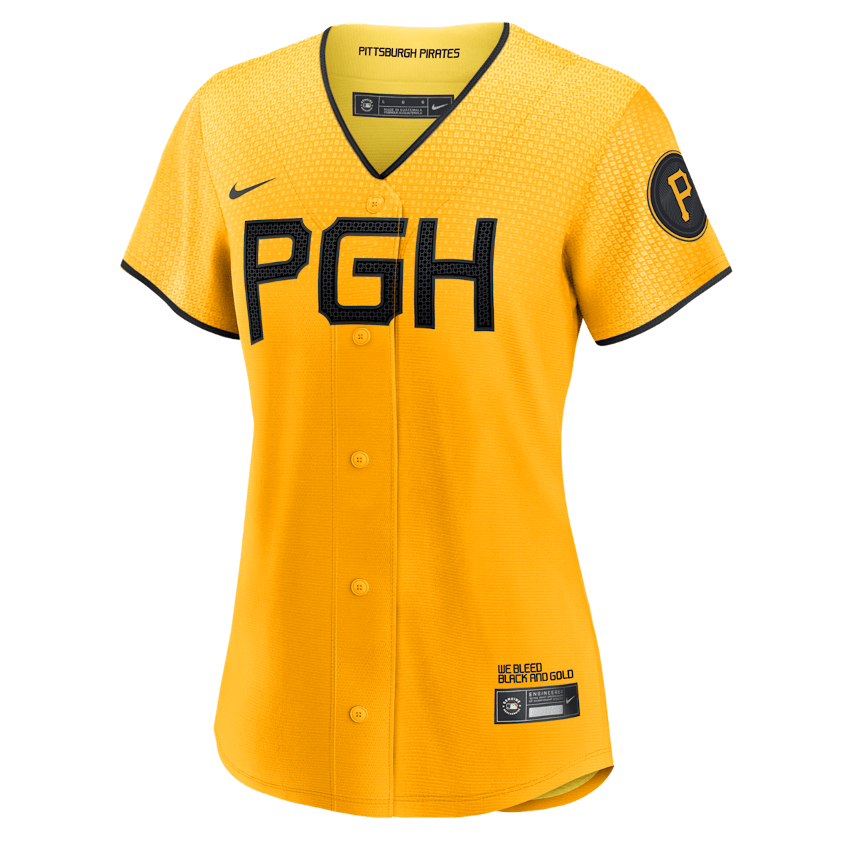 MLB Pittsburgh Pirates City Connect (Bryan Reynolds) MLB Pittsburgh Pirates City Connect (Bryan Reynolds) Women's Replica Baseball Jersey