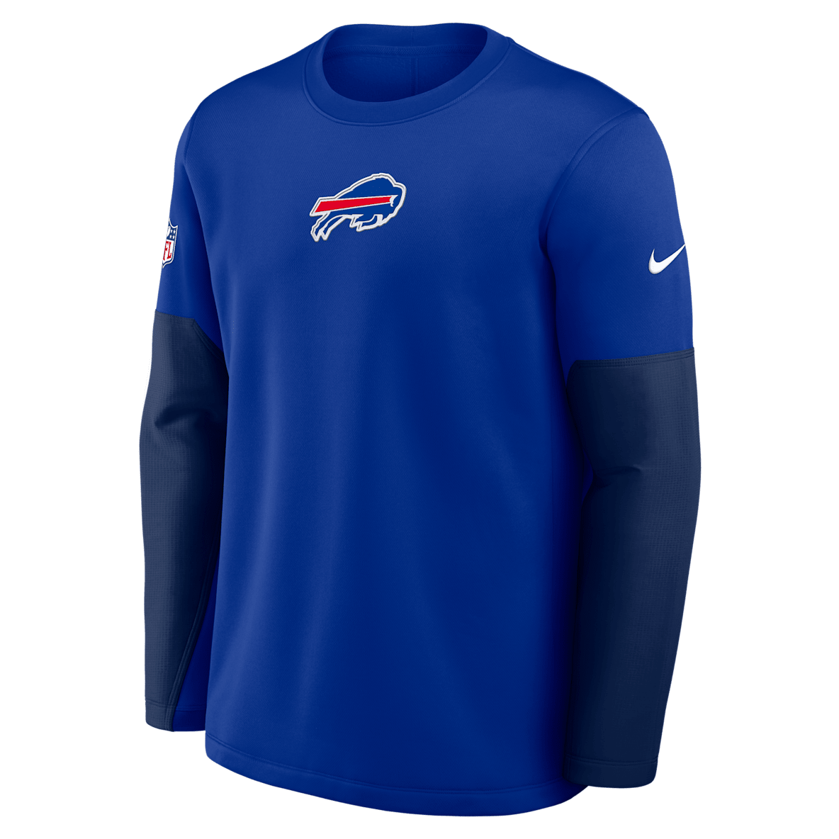 Buffalo Bills Scripted To Win Sideline Coach Buffalo Bills Scripted To Win Sideline Coach Playera de manga larga Nike Therma-FIT de la NFL para hombre