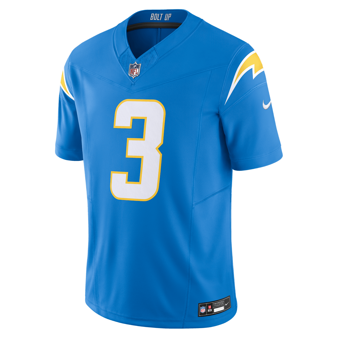 Derwin James Jr. Los Angeles Chargers Men's Nike Dri-FIT NFL Limited Football Jersey