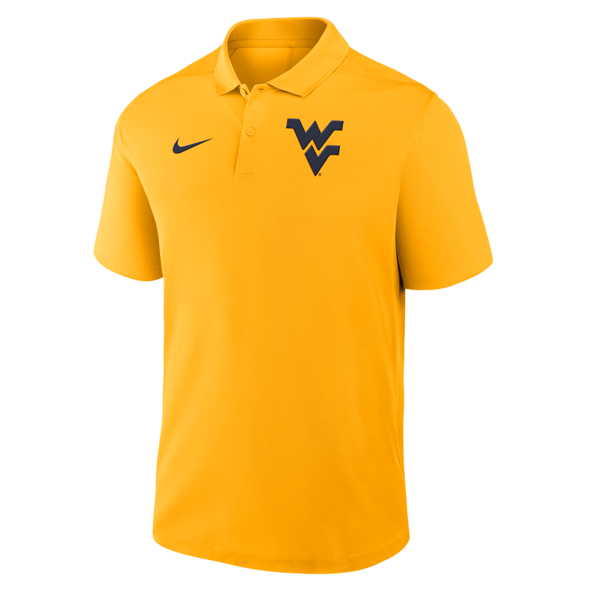 West Virginia Primetime Victory Primary Logo West Virginia Primetime Victory Primary Logo Men's Nike Dri-FIT College Polo