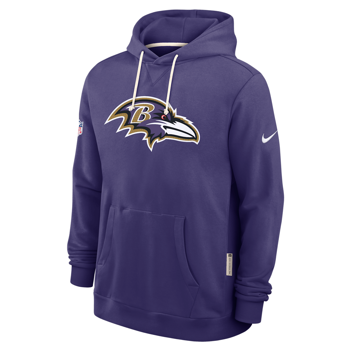 Baltimore Ravens Initial Home Sideline Baltimore Ravens Initial Home Sideline Men's Nike Dri-FIT NFL Pullover Hoodie