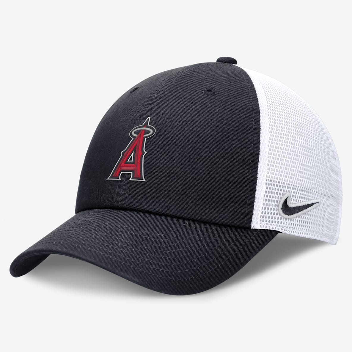 Los Angeles Angels Evergreen Club Men's Nike MLB Trucker Adjustable Hat