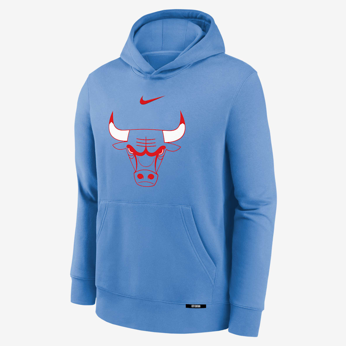 Chicago Bulls Club Fleece City Edition Big Kids' Fleece Hoodie