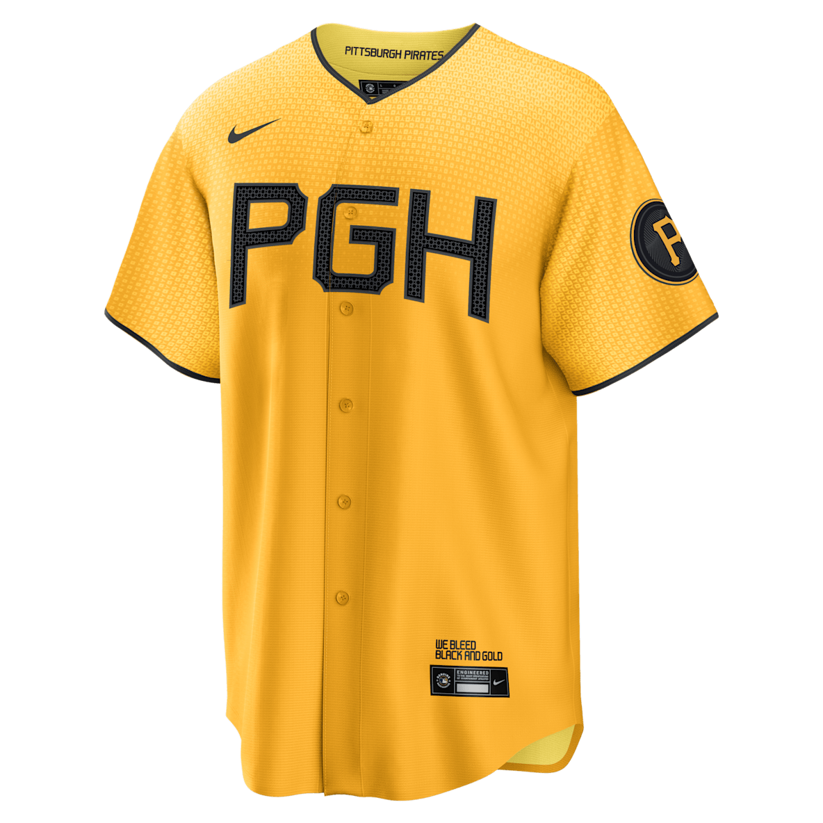 MLB Pittsburgh Pirates City Connect (Roberto Clemente) MLB Pittsburgh Pirates City Connect (Roberto Clemente) Men's Replica Baseball Jersey