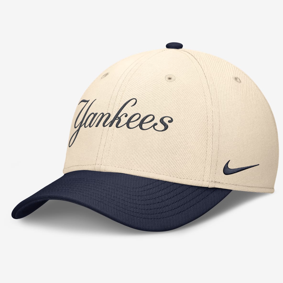 New York Yankees Statement Rise Swoosh Gorra Nike Dri-FIT de la MLB para hombre