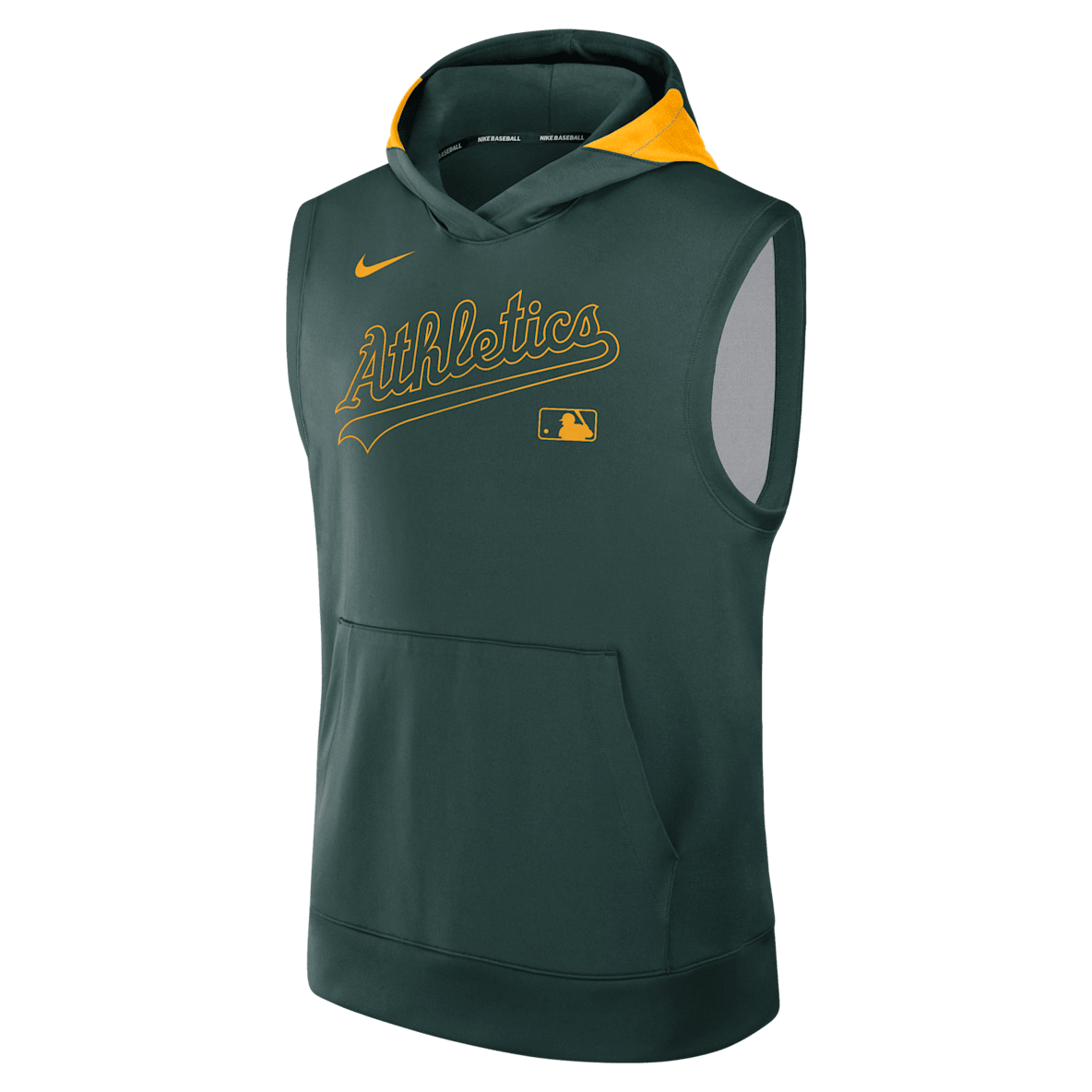 Athletics Authentic Collection Athletics Authentic Collection Men’s Nike Dri-FIT MLB Sleeveless Pullover Hoodie