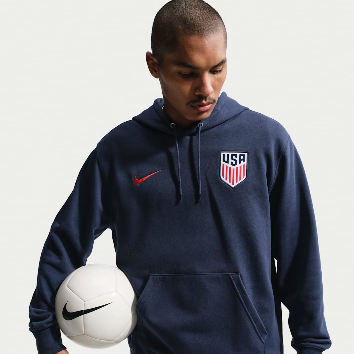 USMNT Club Men's Nike Soccer French Terry Pullover Hoodie