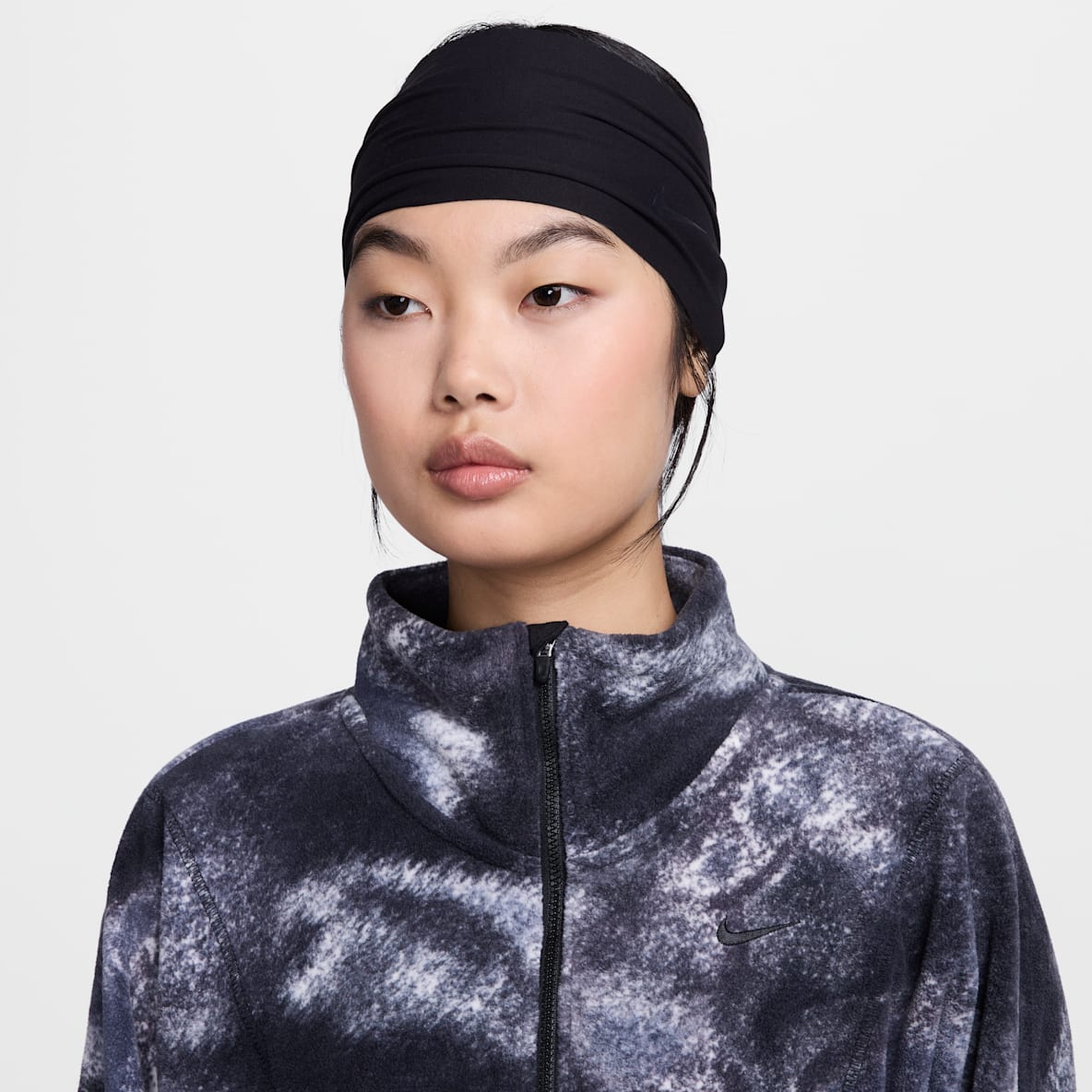 Nike Fury Elevate Nike Fury Elevate Extra brede hoofdband met Dri-FIT