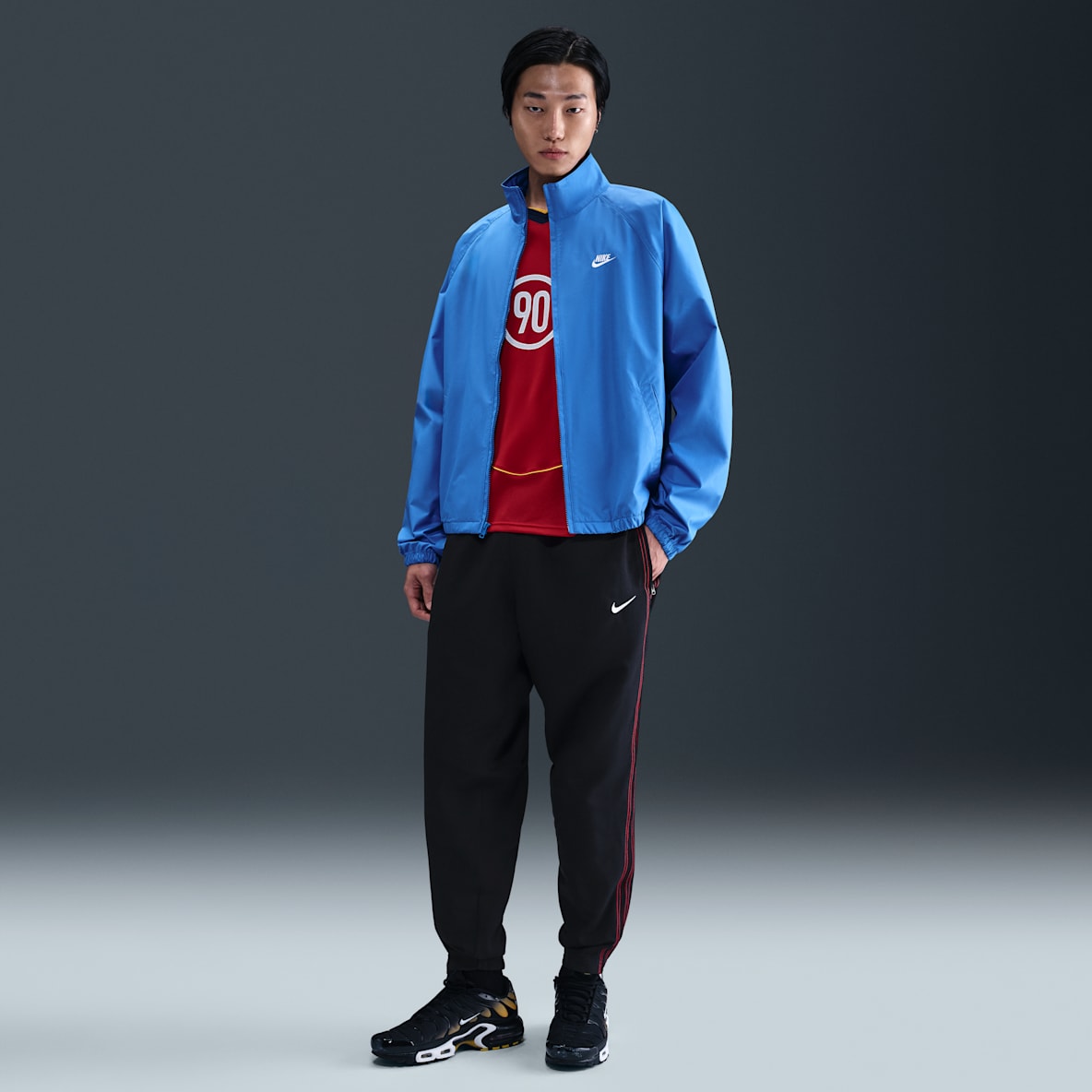 Total 90 Reissue Coreia do Sul 2004 Total 90 Reissue Coreia do Sul 2004 Calças de treino de futebol de réplica Nike para homem