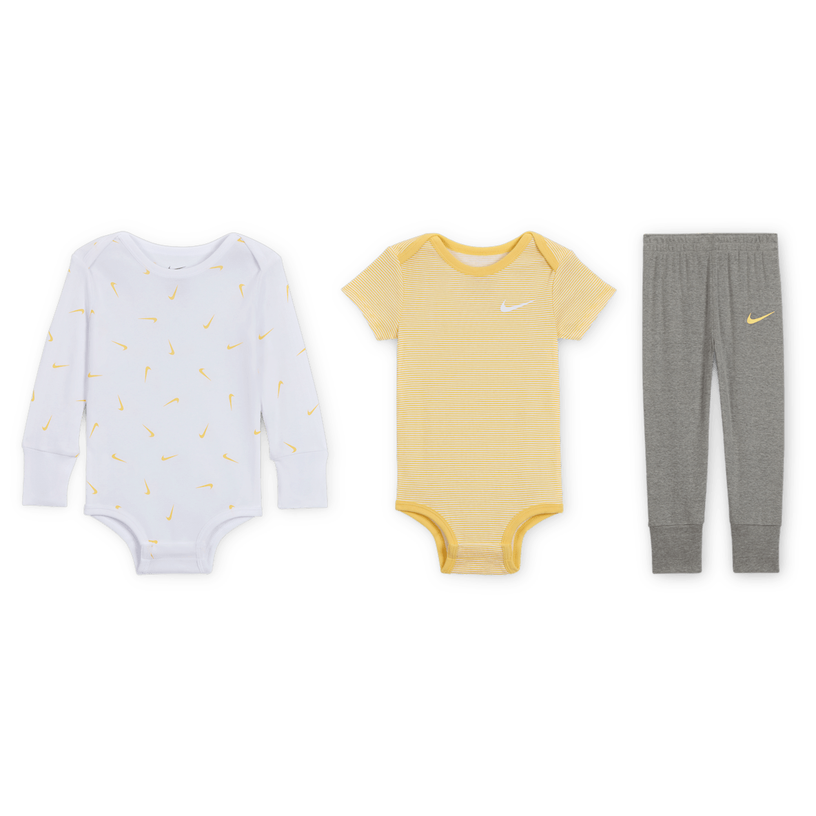 Nike Baby Essentials Nike Baby Essentials Baby (12-24M) 3-Piece Bodysuits and Pants Set