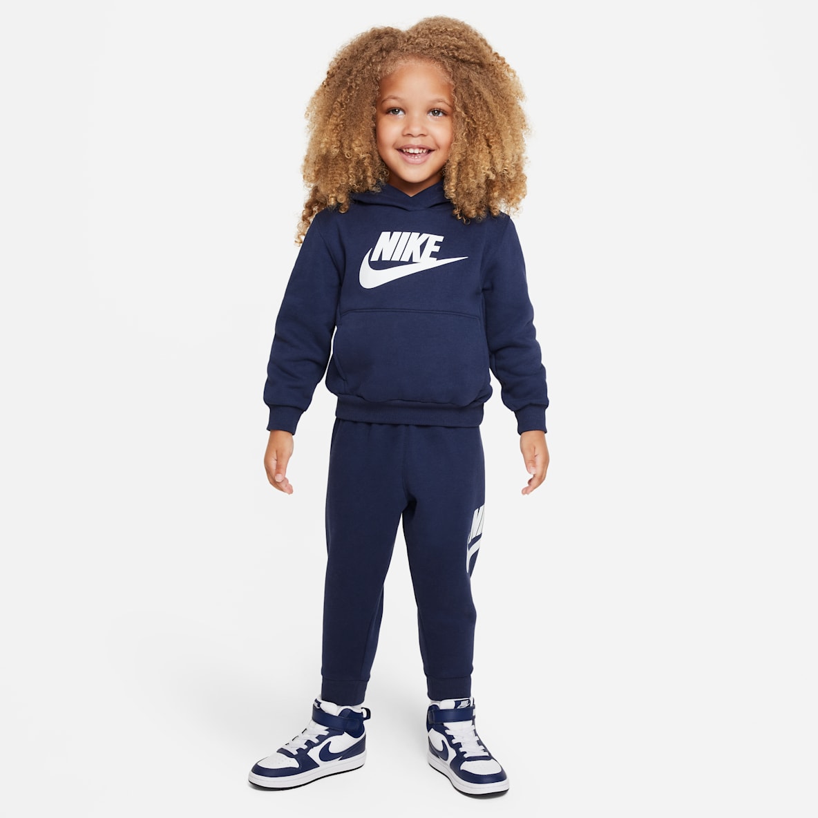 Nike Sportswear Club Fleece Nike Sportswear Club Fleece Conjunto de sudadera con gorro infantil