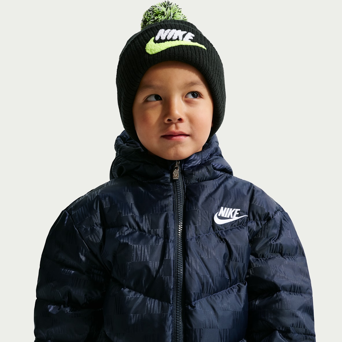 나이키 리틀키즈 모노그램 패딩 재킷