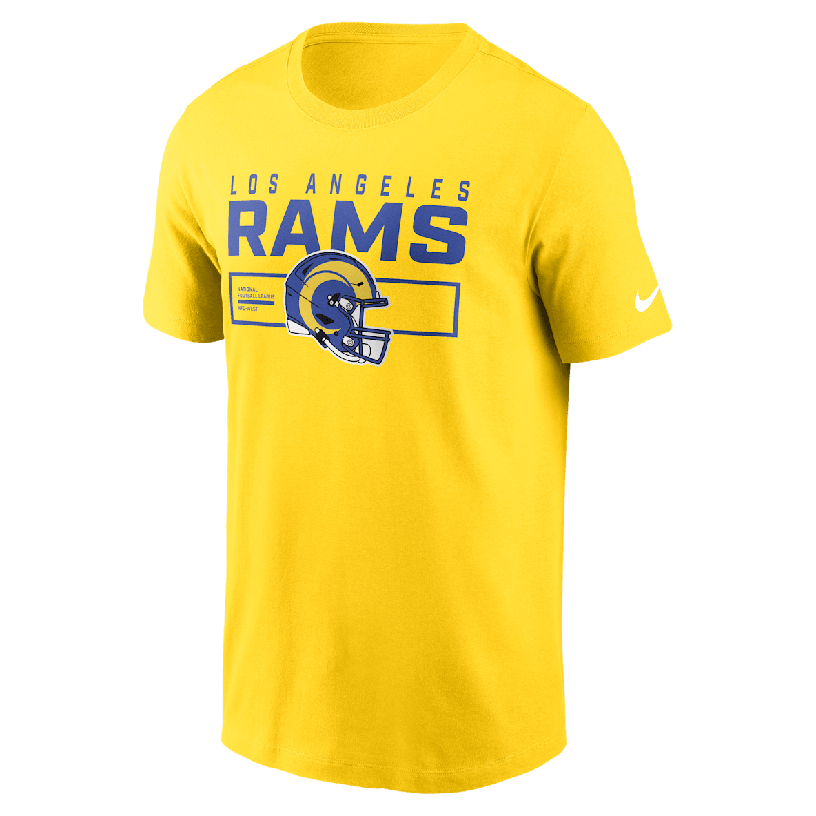 Los Angeles Rams Helmet Essential Los Angeles Rams Helmet Essential Men's Nike NFL T-Shirt