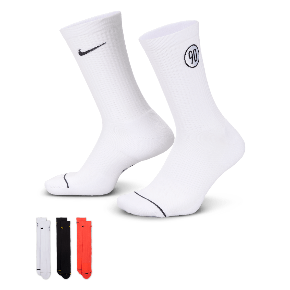 Nike Total 90 Everyday Nike Total 90 Everyday Cushioned Crew sokken (3 paar)