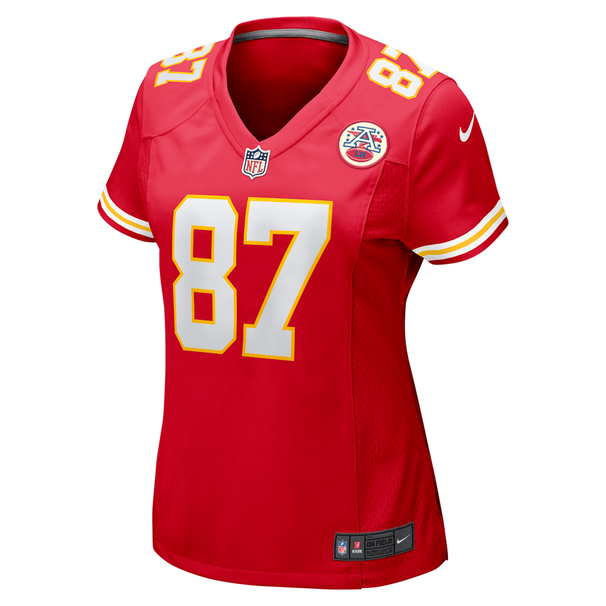 Travis Kelce Kansas City Chiefs Travis Kelce Kansas City Chiefs Jersey de fútbol americano Nike de la NFL Game para mujer