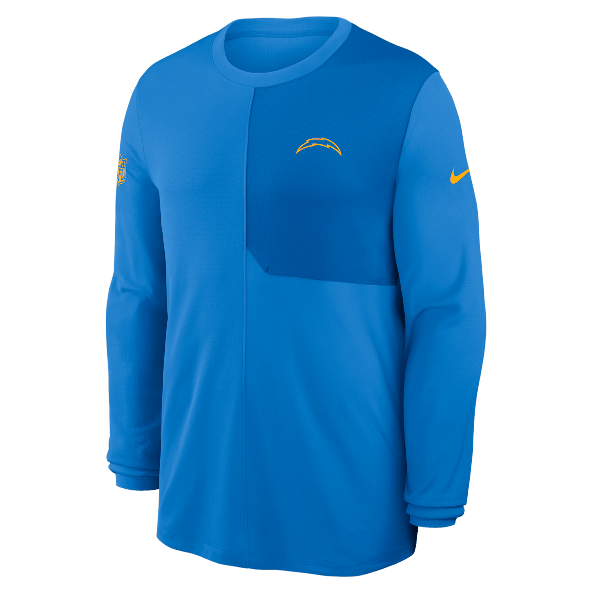 Los Angeles Chargers Sideline Coach Men's Nike Dri-FIT NFL Long-Sleeve Top