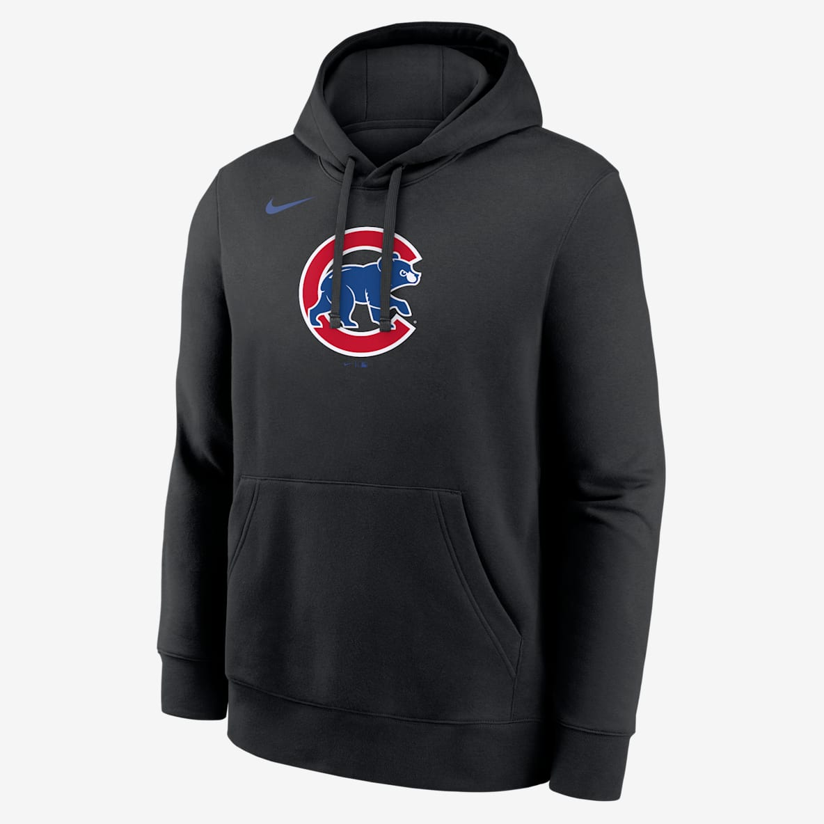 Chicago Cubs Club Sudadera con gorro sin cierre Nike de la MLB para hombre