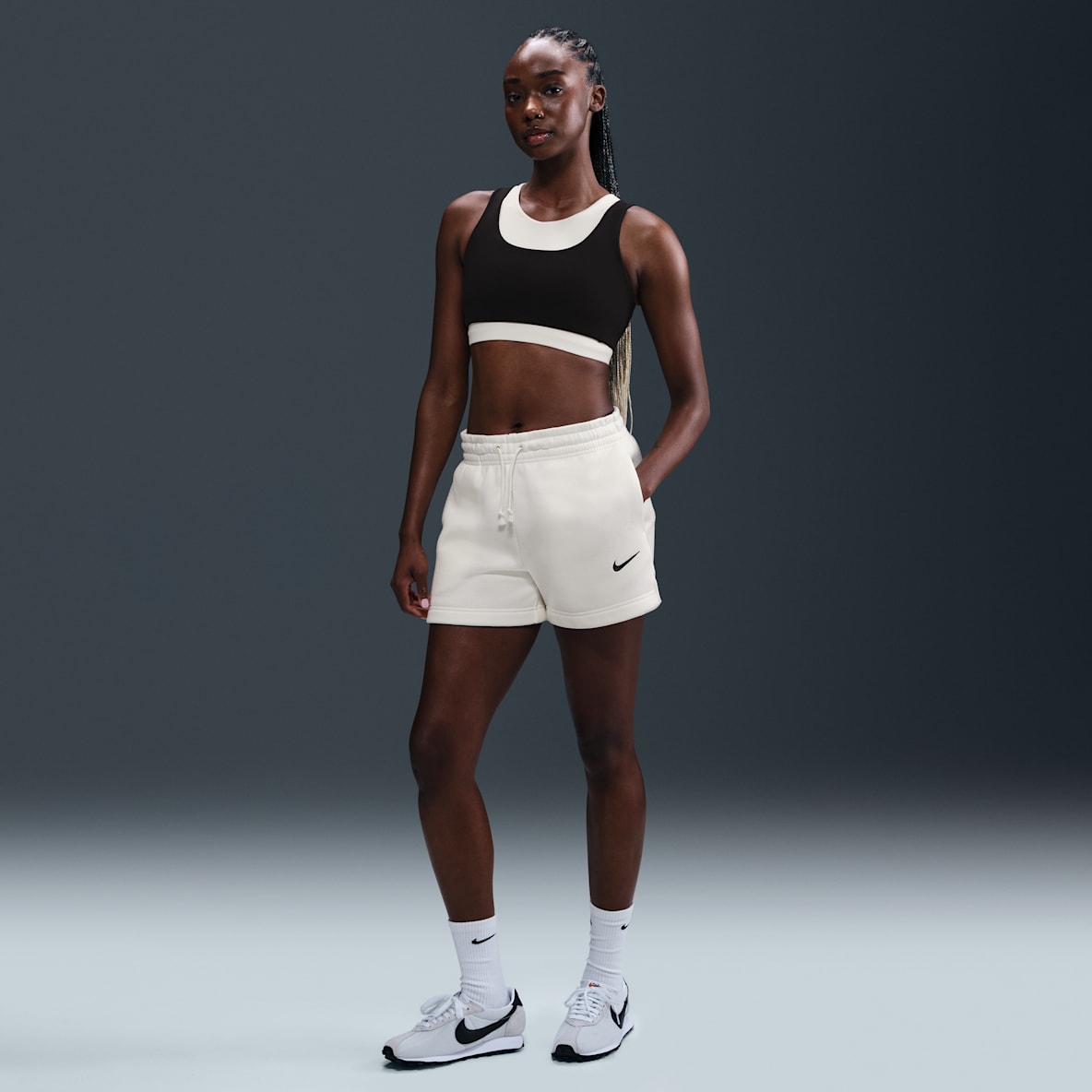Nike Sportswear Phoenix Fleece Nike Sportswear Phoenix Fleece Women's Mid-Rise 4" Shorts