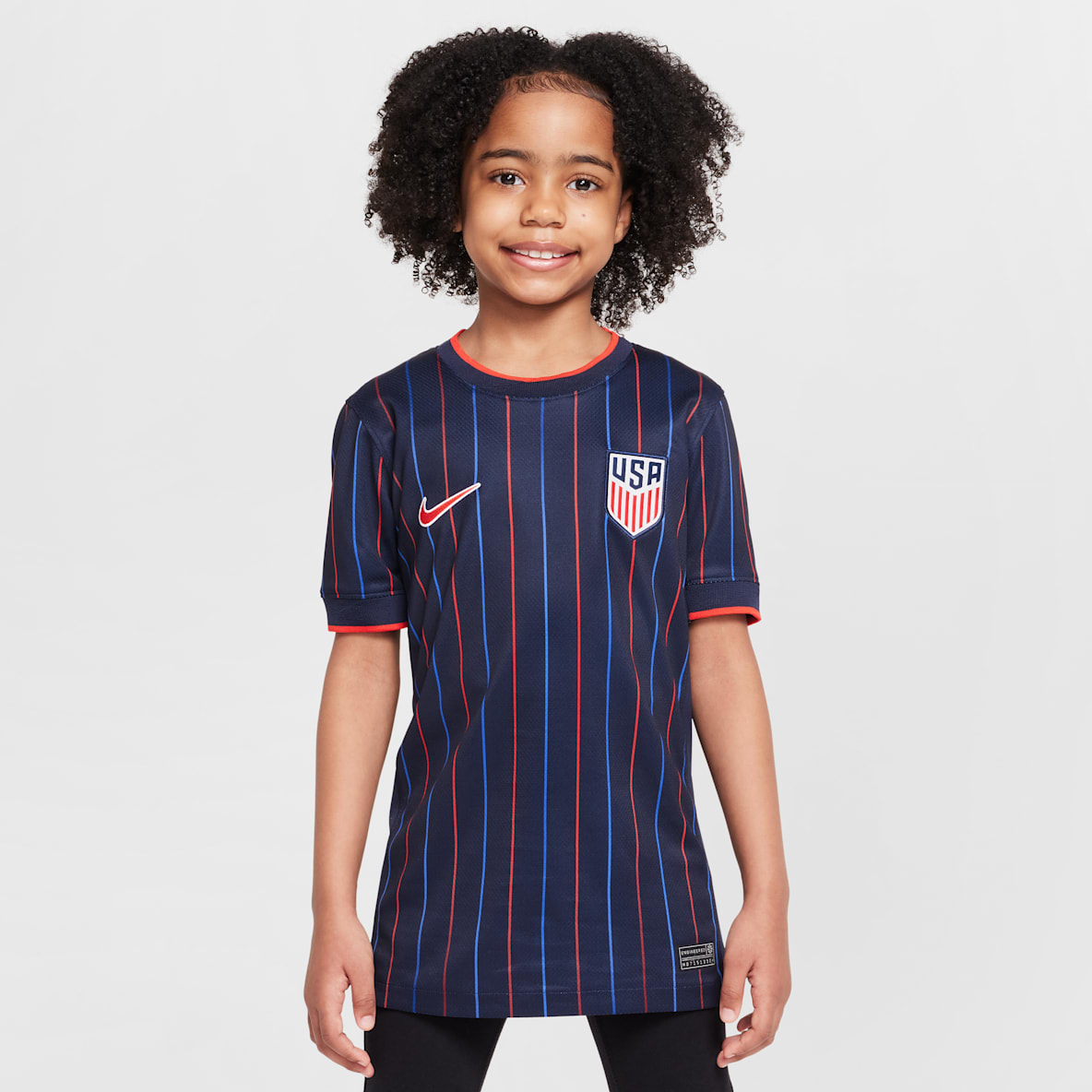 USMNT 2025 Stadium Away (Men's Team) USMNT 2025 Stadium Away (Men's Team) Big Kids' Nike Dri-FIT Soccer Replica Jersey