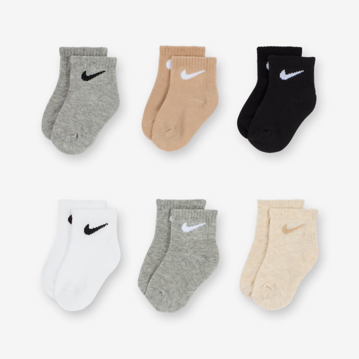 Nike Nike Meias para bebé (6 pares)