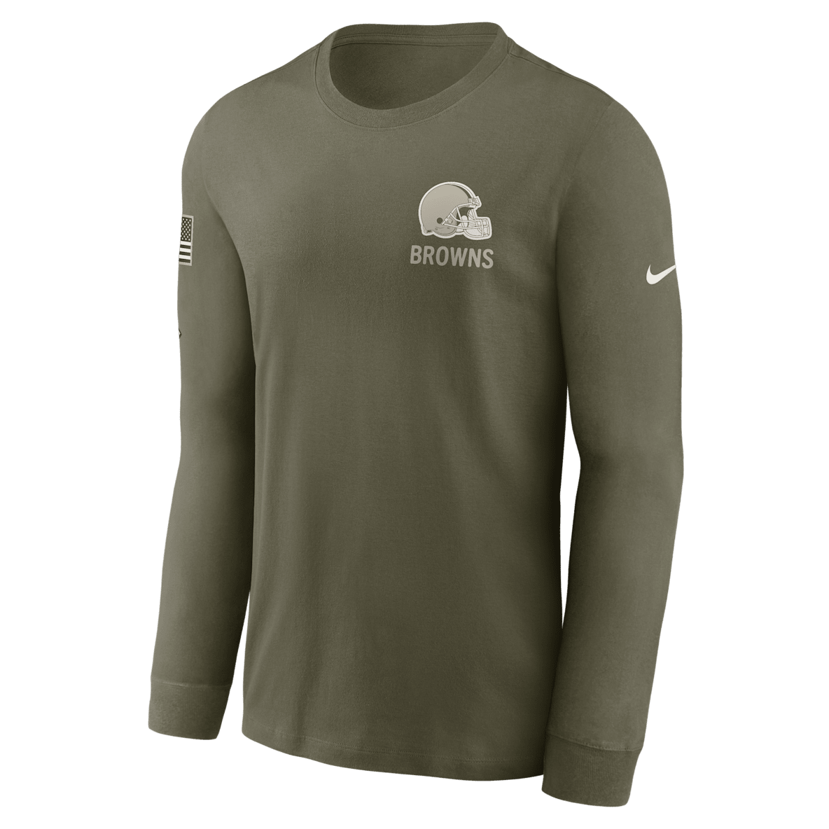Cleveland Browns Salute to Service Cleveland Browns Salute to Service Men's Nike NFL Long-Sleeve T-Shirt