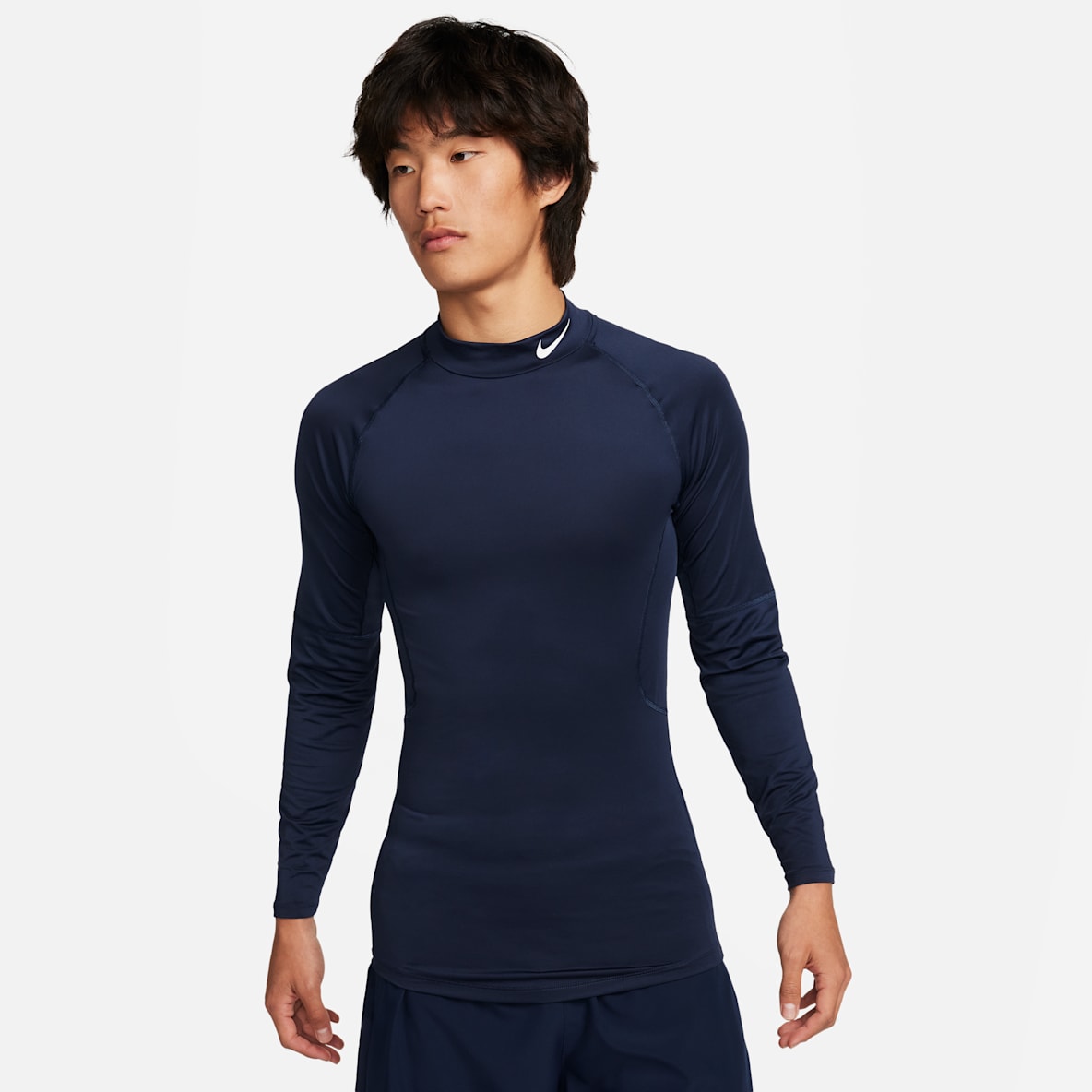 Nike Pro Nike Pro Men's Dri-FIT Fitness Mock-Neck Long-Sleeve Top