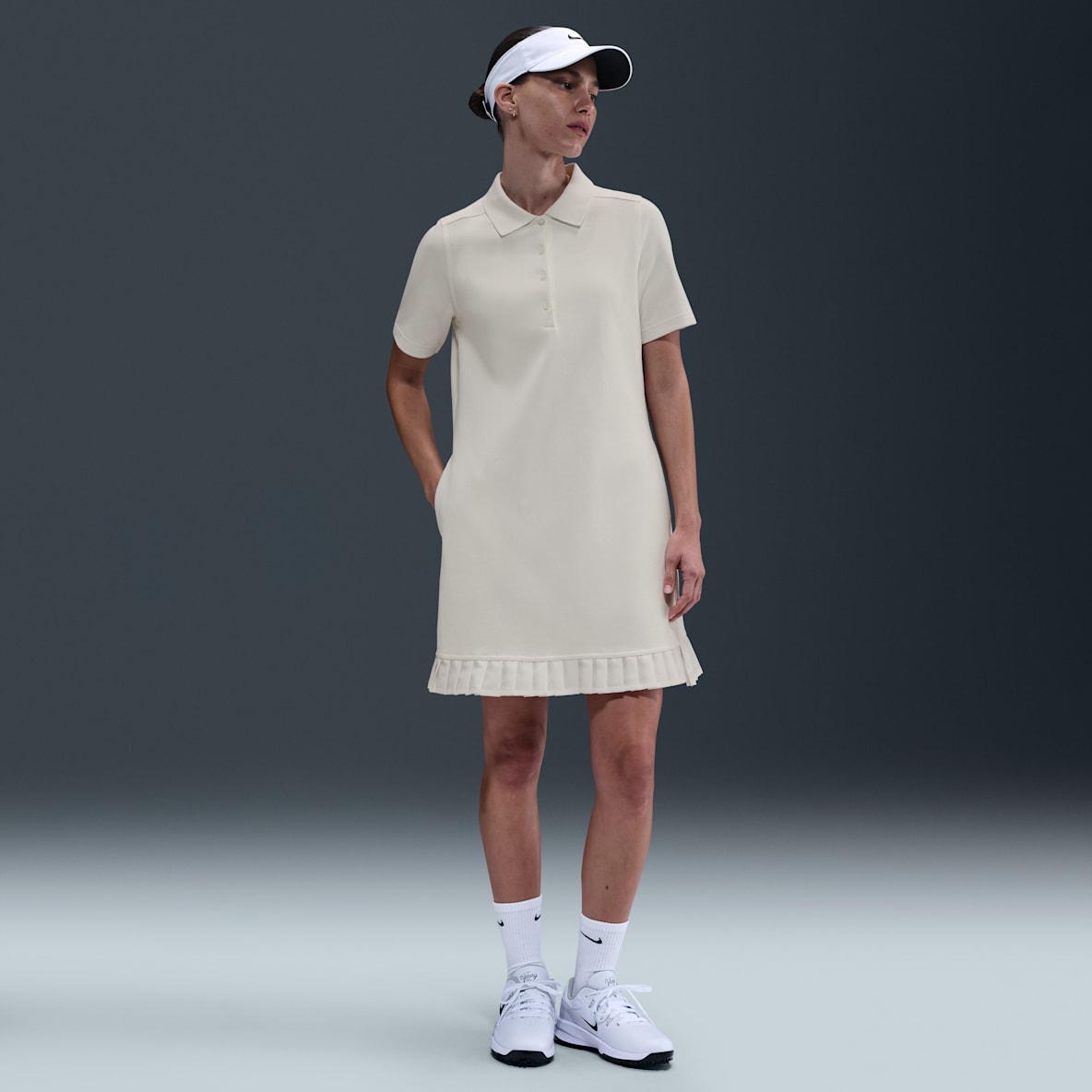 Nike Nike Vestido tipo polo de golf para mujer
