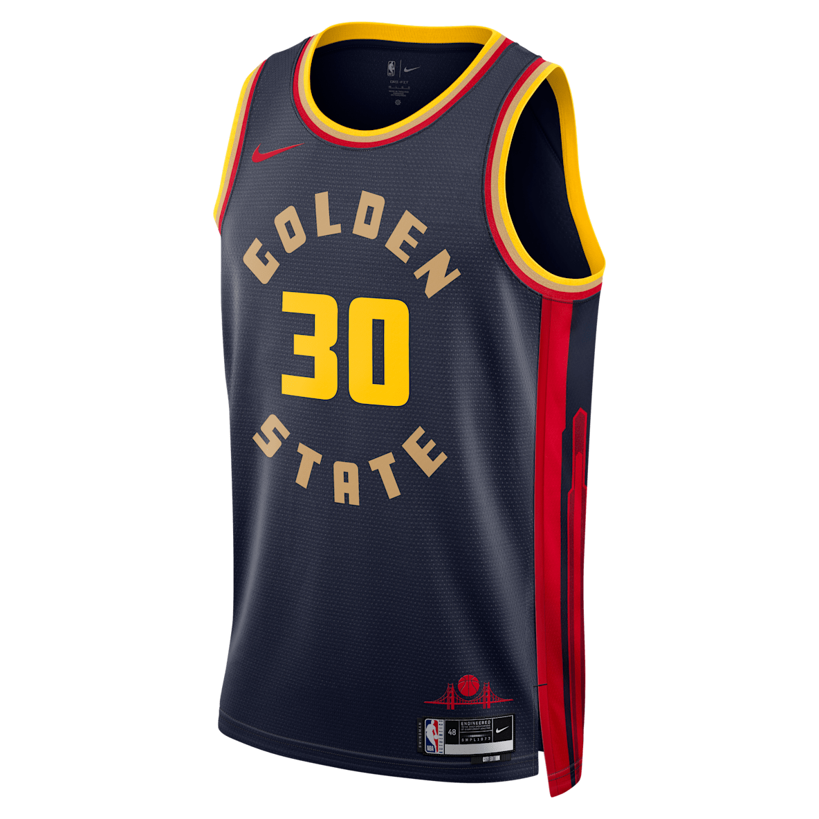 Stephen Curry Golden State Warriors 2024/25 City Edition Stephen Curry Golden State Warriors 2024/25 City Edition Men's Nike Dri-FIT NBA Swingman Jersey